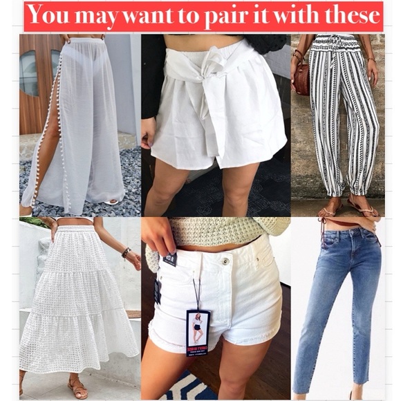 🌸 MANGO (MNG) BABY PINK WOOL BLEND CROPPED KNIT SWEATER! - Picture 11 of 12